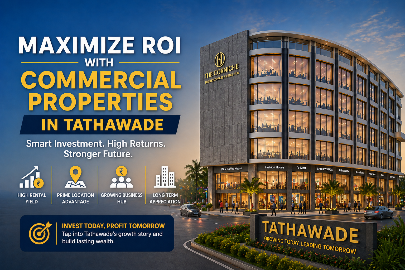 Maximize ROI with Commercial Properties in Tathawade